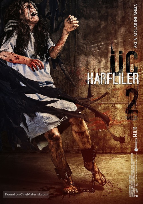 Uc Harfliler 2: Hablis - Turkish Movie Poster