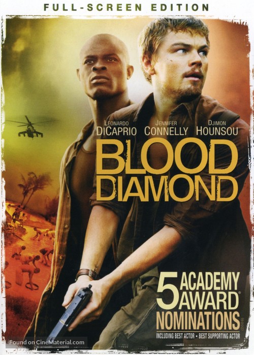 Blood Diamond - DVD movie cover