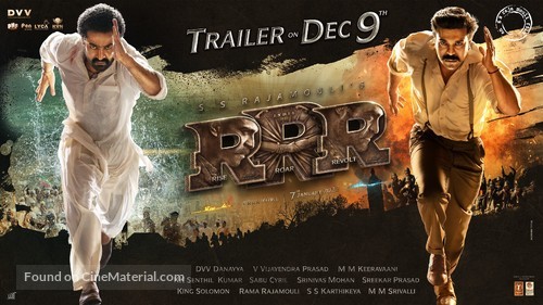 RRR - Indian Movie Poster