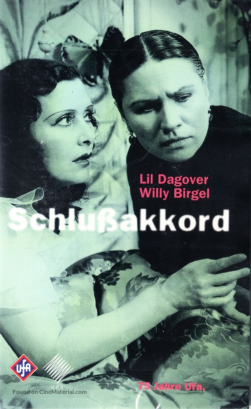 Schlu&szlig;akkord - German VHS movie cover