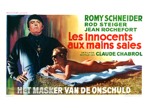 Les innocents aux mains sales - Belgian Movie Poster
