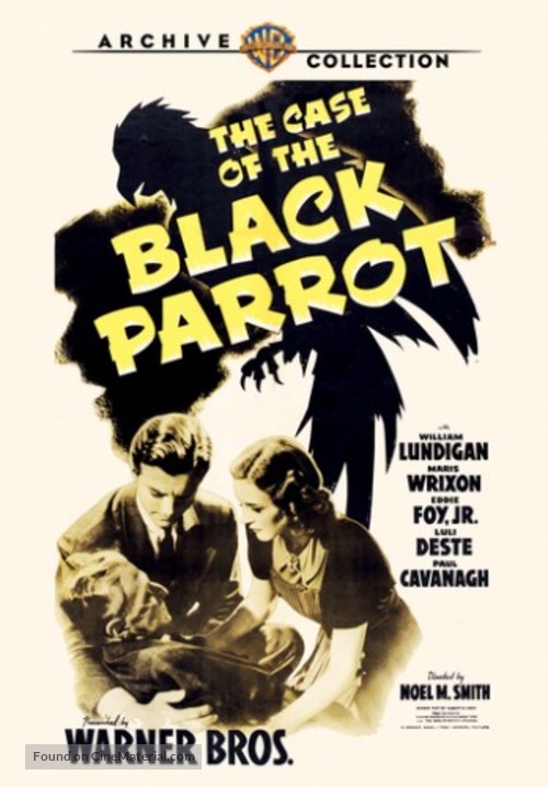 The Case of the Black Parrot - DVD movie cover