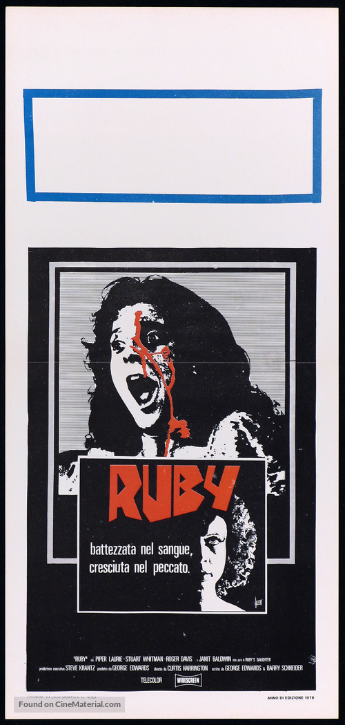 Ruby - Italian Movie Poster