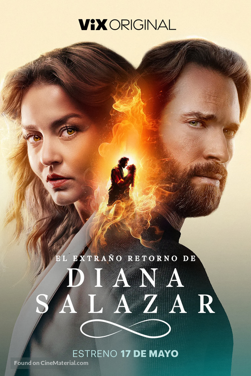 &quot;El extra&ntilde;o retorno de Diana Salazar&quot; - Mexican Movie Poster