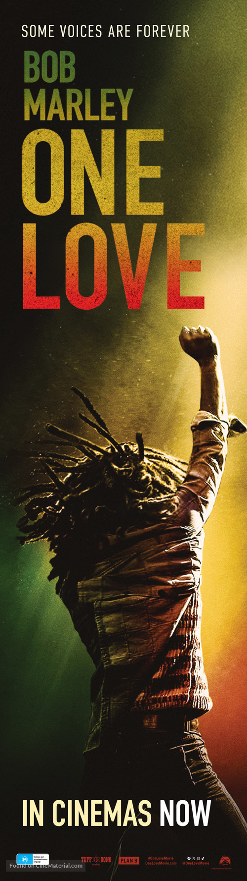 Bob Marley: One Love - New Zealand Movie Poster