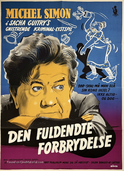 La Poison - Danish Movie Poster