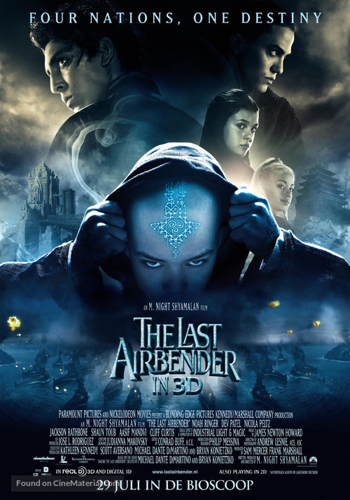 The Last Airbender - Dutch Movie Poster