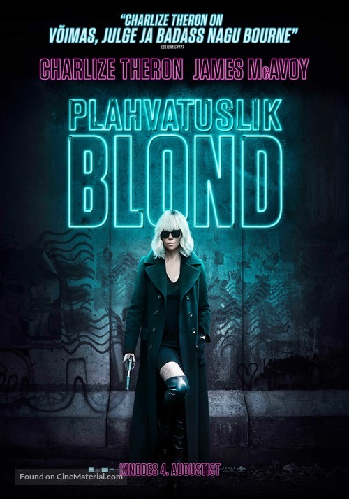 Atomic Blonde - Estonian Movie Poster