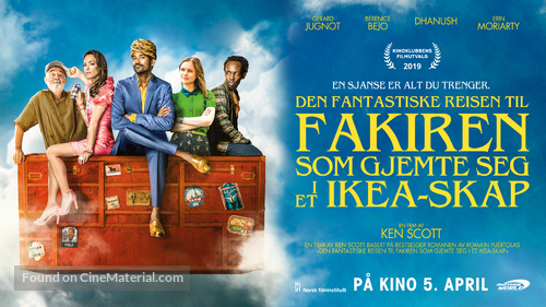 The Extraordinary Journey of the Fakir - Norwegian Movie Poster