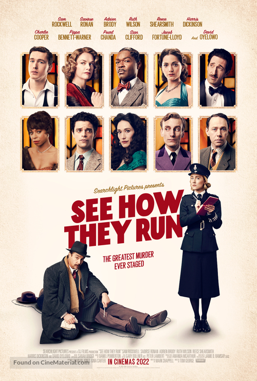 See How They Run - British Movie Poster