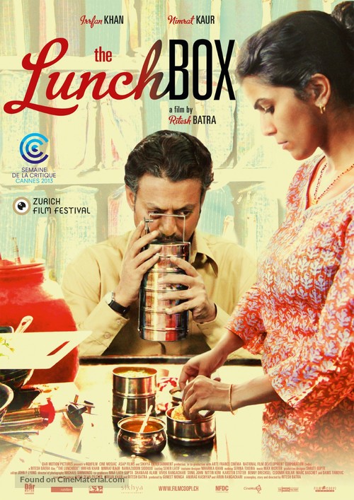 The Lunchbox - Swiss Movie Poster