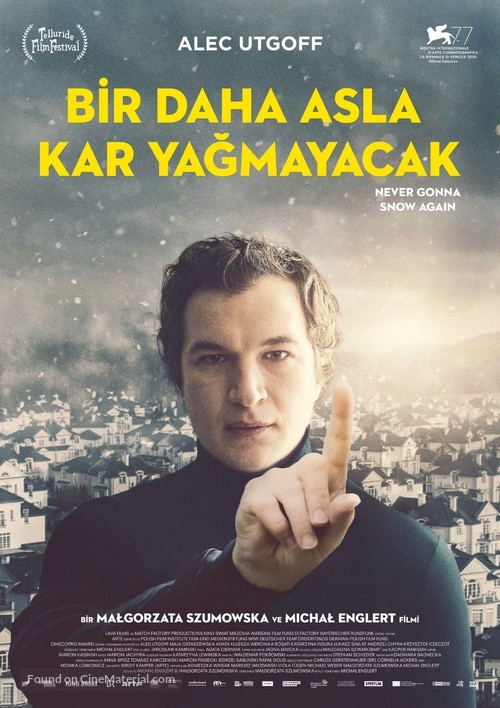 Sniegu juz nigdy nie bedzie - Turkish Movie Poster