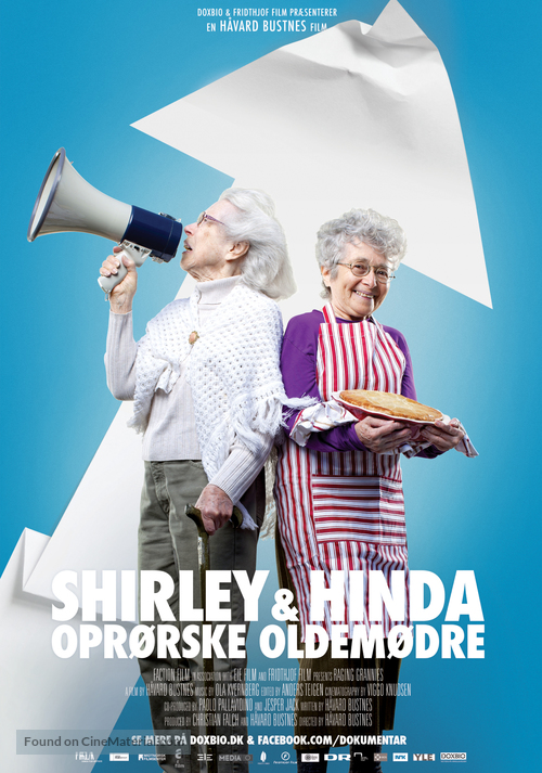 Raging Grannies - Danish Movie Poster