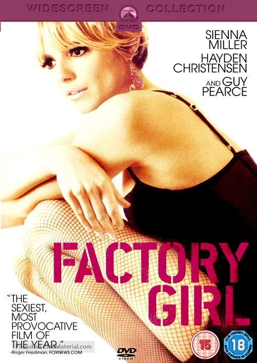 Factory Girl - British DVD movie cover