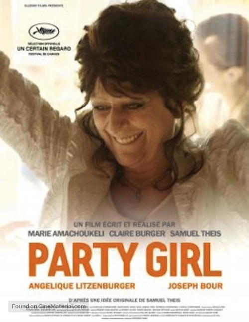 Party Girl - French Movie Poster