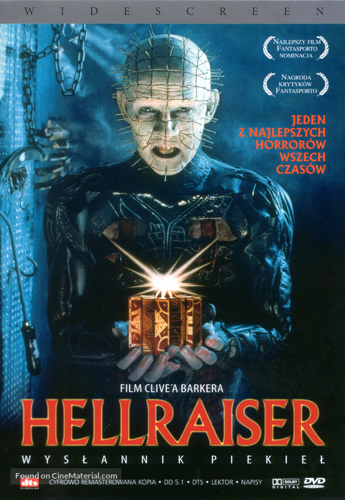 Hellraiser - Polish DVD movie cover