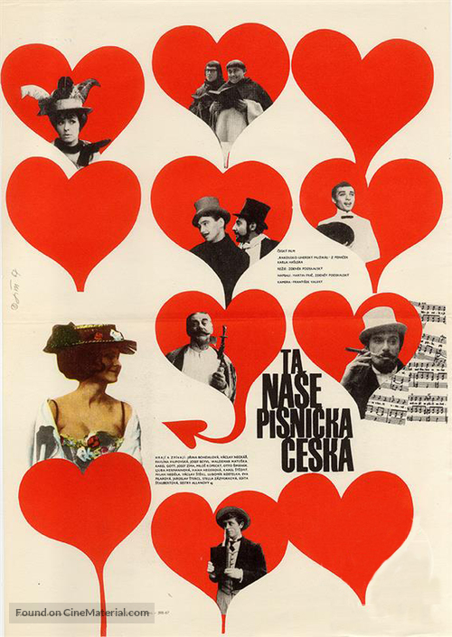 Ta nase p&iacute;snicka cesk&aacute; - Czech Movie Poster