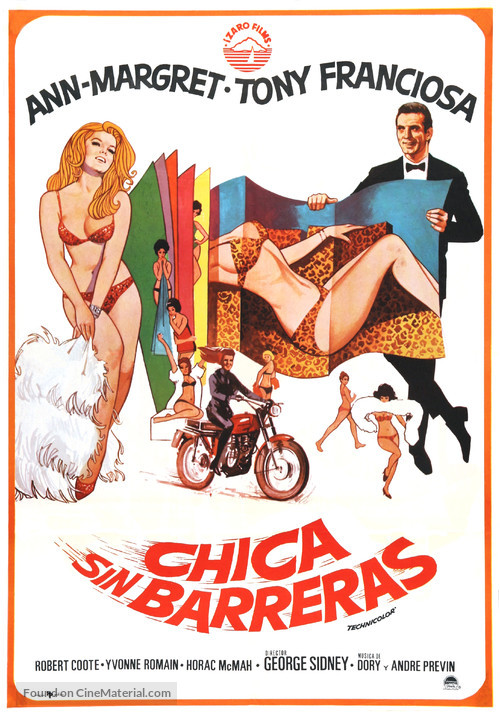 The Swinger - Spanish Movie Poster