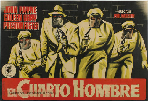 Kansas City Confidential - Spanish Movie Poster