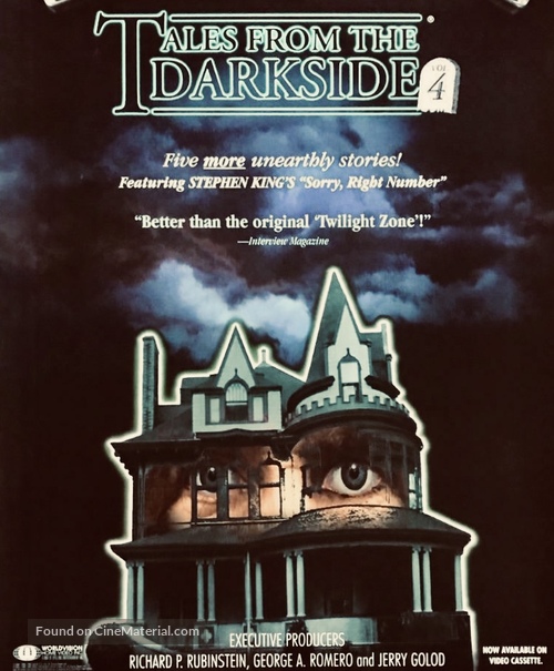 &quot;Tales from the Darkside&quot; - Video release movie poster