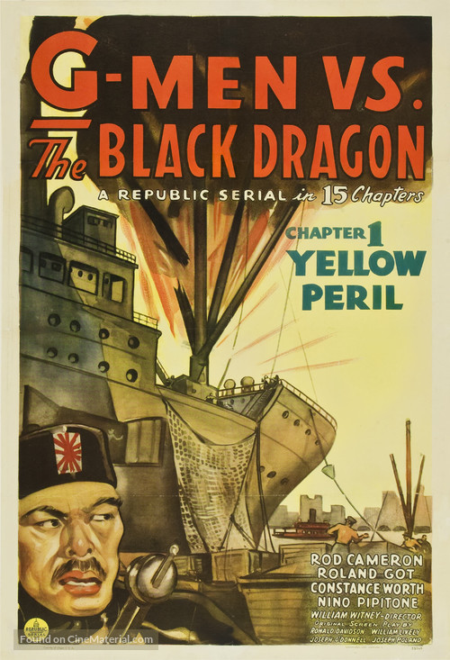 G-men vs. the Black Dragon - Movie Poster
