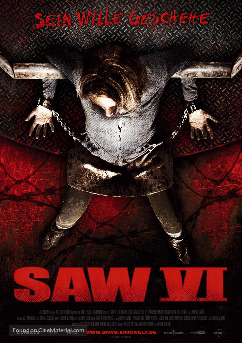 SAW VI Classic Movie Poster Art Print A0 A1 A2 A3 A4 Maxi 
