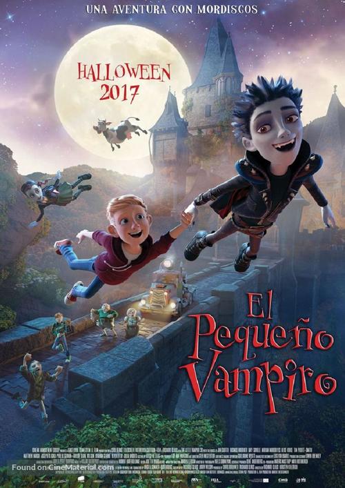 The Little Vampire 3D - Spanish Movie Poster