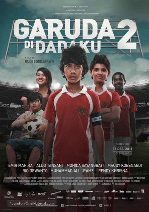 Garuda di Dadaku 2 - Indonesian Movie Poster