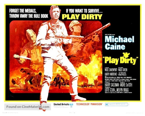 Play Dirty - British Movie Poster