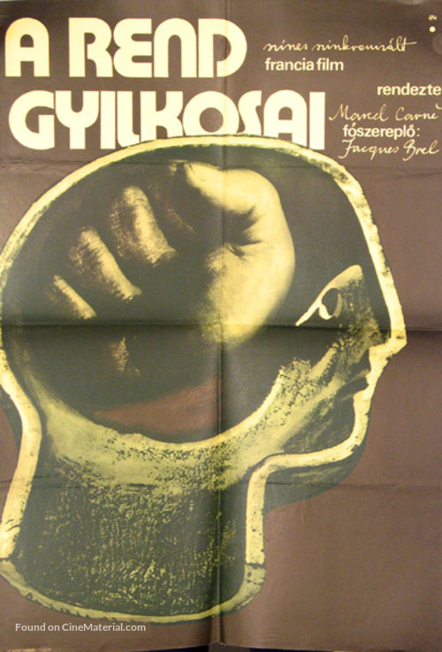 Les assassins de l&#039;ordre - Hungarian Movie Poster
