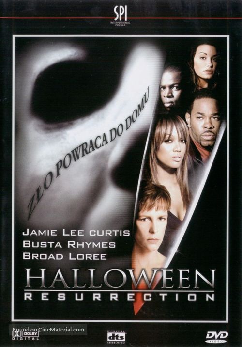 Halloween Resurrection - Polish Movie Cover