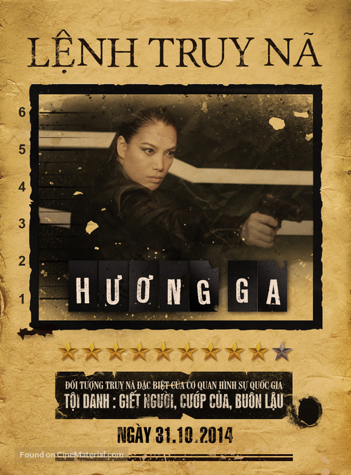 Huong Ga - Rise - Vietnamese Movie Poster