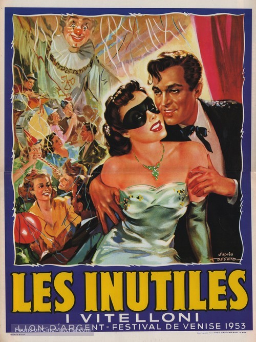 I vitelloni - Belgian Movie Poster