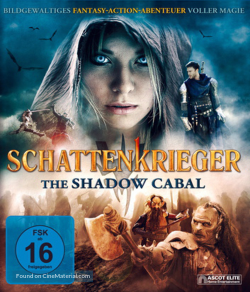 SAGA - Curse of the Shadow - German Blu-Ray movie cover