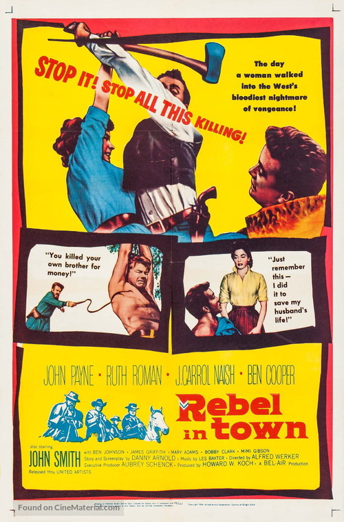 Rebel in Town - Movie Poster