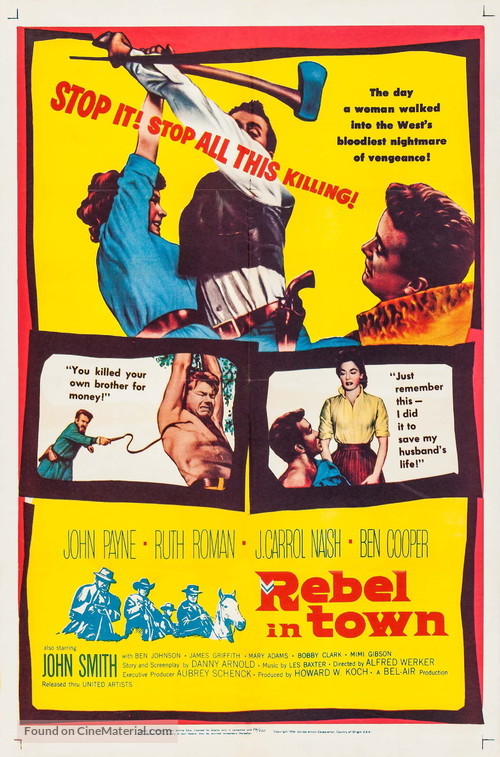 Rebel in Town - Movie Poster