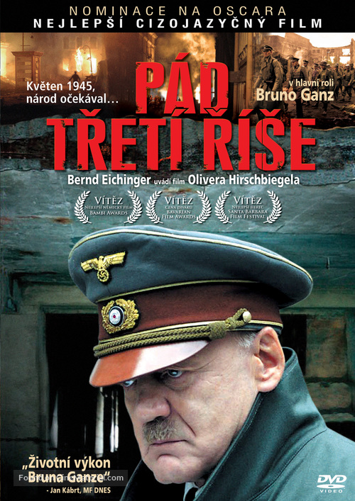 Der Untergang - Czech DVD movie cover