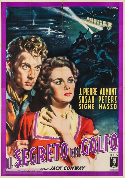 Assignment in Brittany - Italian Movie Poster