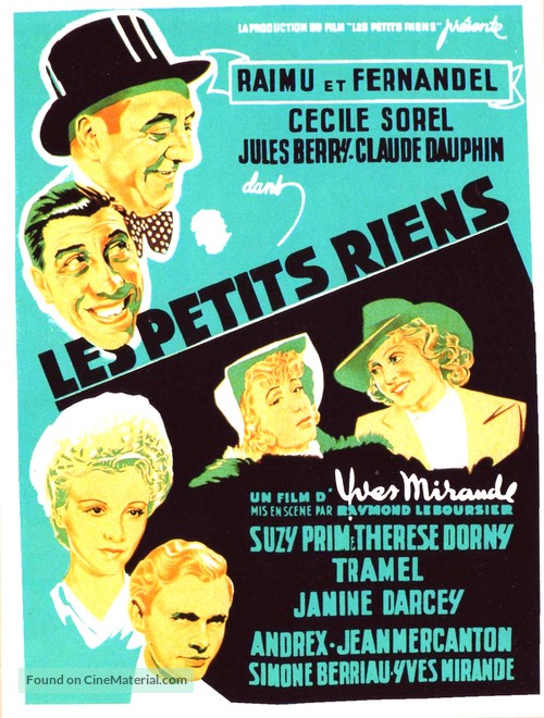 Petits riens, Les - French Movie Poster