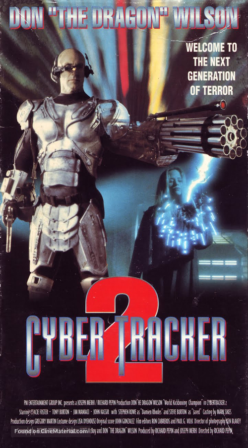 Cyber-Tracker 2 - VHS movie cover