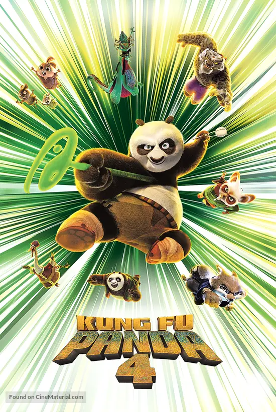 Kung Fu Panda 4 - Movie Poster