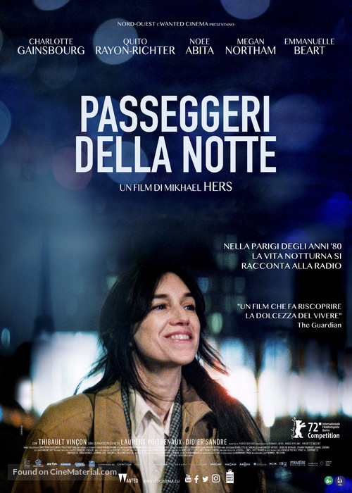 Les passagers de la nuit - Italian Movie Poster