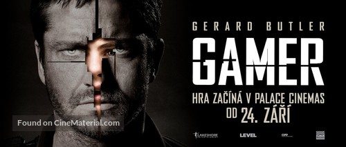 Gamer - Czech Movie Poster