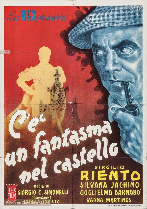 C&#039;&egrave; un fantasma nel castello - Italian Movie Poster