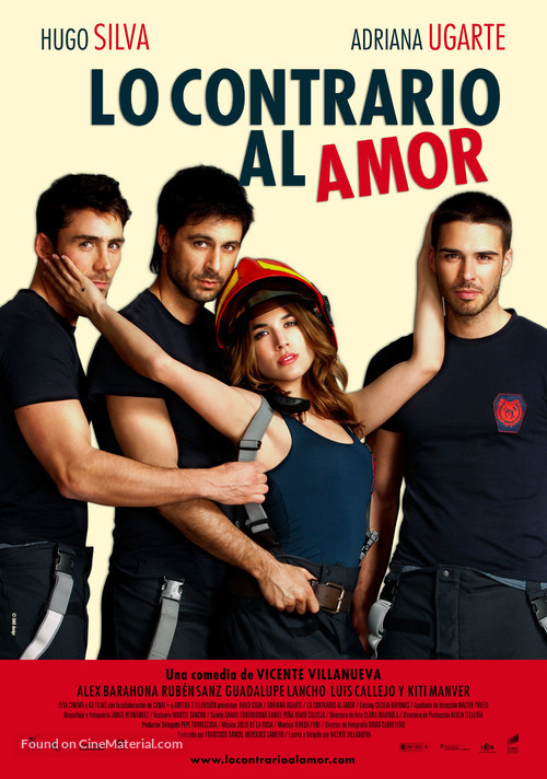 Lo contrario al amor - Spanish Movie Poster