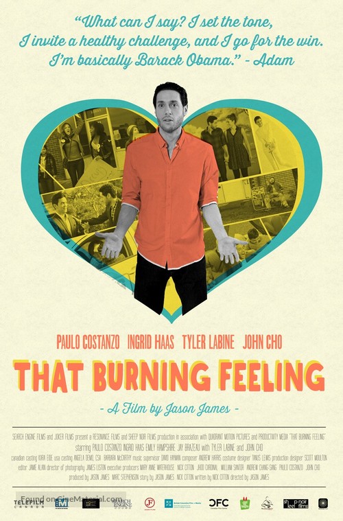 That Burning Feeling - Canadian Movie Poster