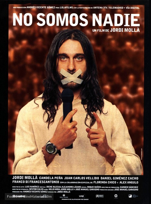 No somos nadie - Spanish Movie Poster