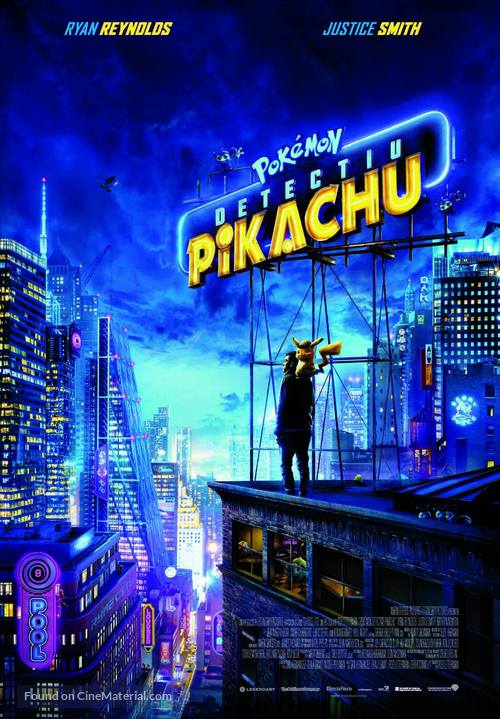 Pok&eacute;mon: Detective Pikachu - Andorran Movie Poster