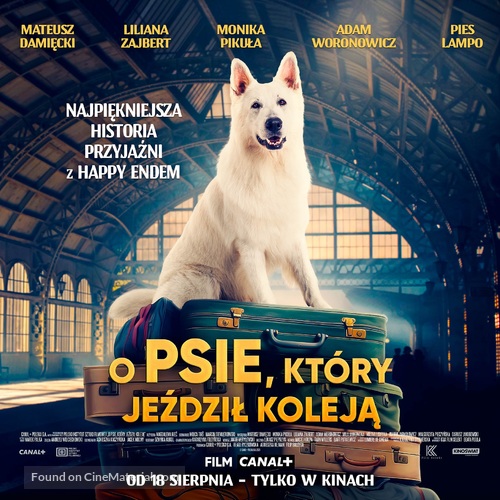 O psie, kt&oacute;ry jezdzil koleja - Polish Movie Poster