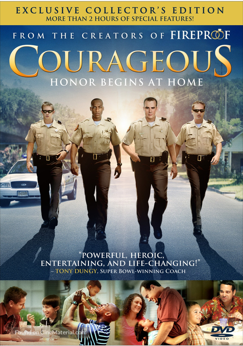 Courageous - DVD movie cover